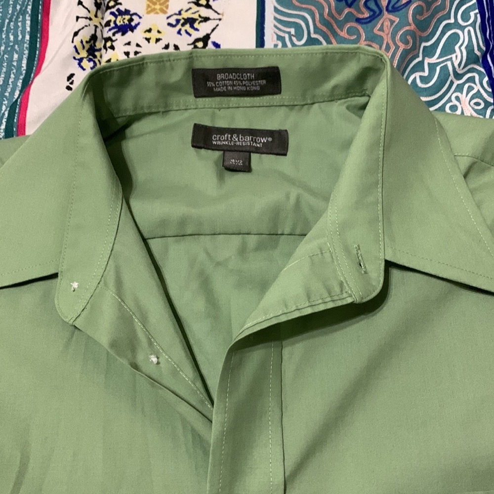 Croft & Barrow Wrinkle-Resistant Buttondown Dress Shirt